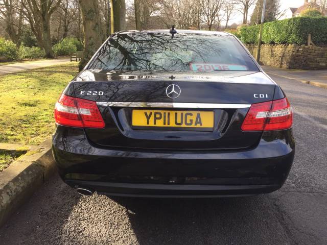 2011 Mercedes-Benz E Class 2.1 E220 CDI BlueEFFICIENCY Sport 4dr Tip Auto